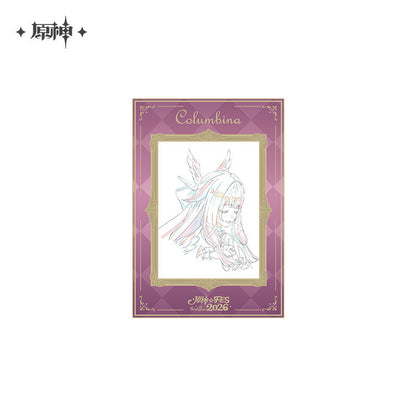 原神☆FES 2026 嘉年相聚シリーズ 原画折光カード セット