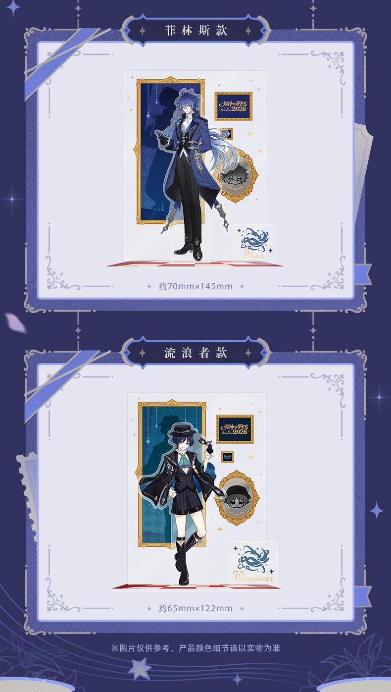【予約】原神☆FES 2026 嘉年相聚シリーズ キャラクターアクリルスタンド