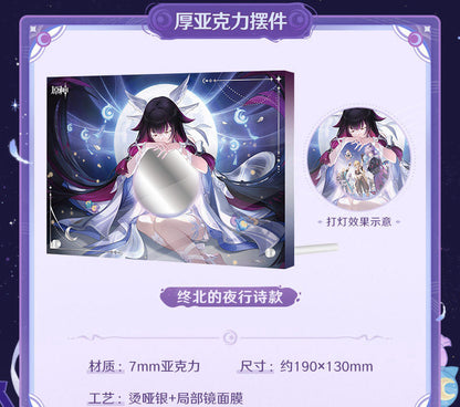 【予約】原神 テーマ「北の果ての夜想詩」グッズ アクリルブロック コロンビーナ