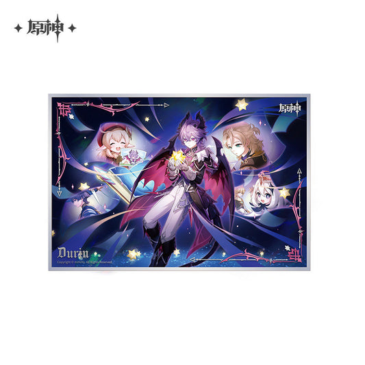 【予約】原神 テーマ「北の果ての夜想詩」グッズ アクリル色紙