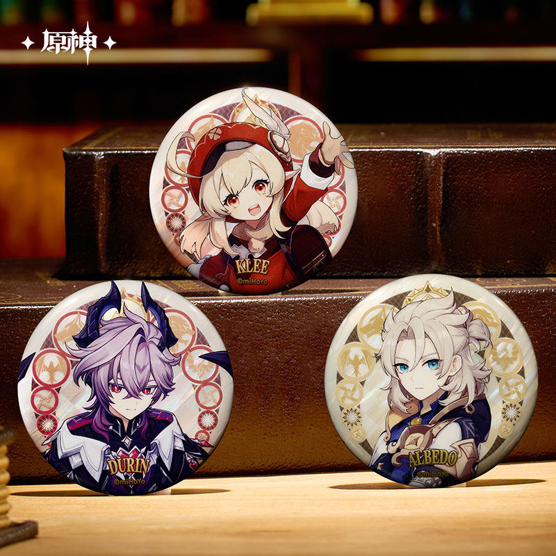 原神 モンド城テーマシリーズ 新工法キャラクター缶バッジ