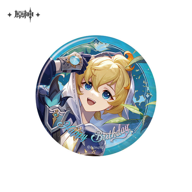 原神 命定の日シリーズ キャラクター缶バッジ 2025