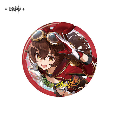原神 命定の日シリーズ キャラクター缶バッジ 2025