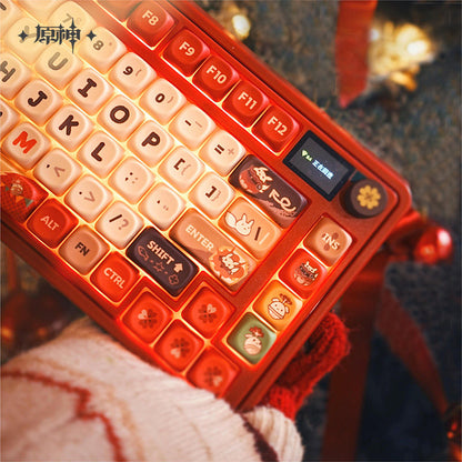 【予約】原神 クレー・逃げる太陽 メカニカルキーボード