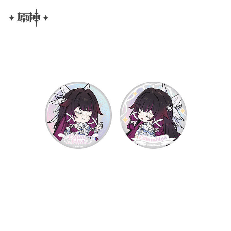 【予約】原神 新月の祝福シリーズ コロンビーナ缶バッジ 1BOX