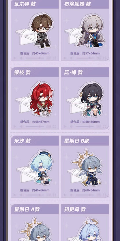 【予約】崩壊：スターレイル　ミスターフク郎のスタジオシリーズ　アクリルスタンド