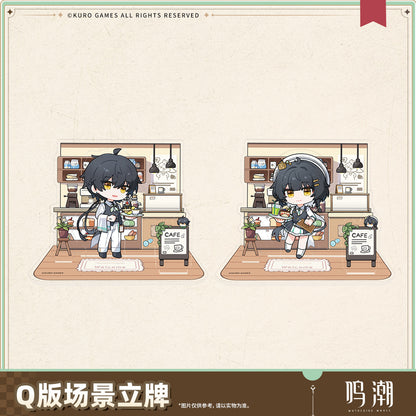 鳴潮 晴日のお約束テーマ 漂泊者 デフォルメ シーンアクリルスタンド KURO GAMES