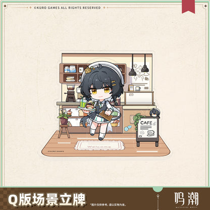 鳴潮 晴日のお約束テーマ 漂泊者 デフォルメ シーンアクリルスタンド KURO GAMES