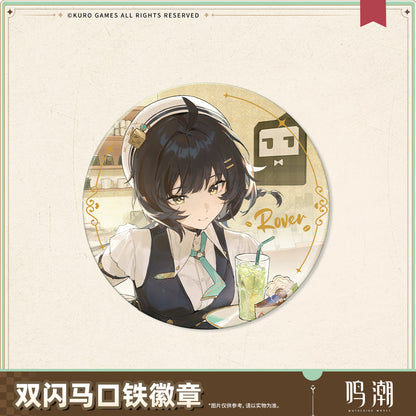 鳴潮 晴日のお約束テーマ 漂泊者 ダブルホログラム 缶バッジ KURO GAMES
