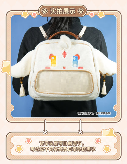 鳴潮 × NICEFUN アブ ぬいぐるみリュック 痛バッグ KURO GAMES