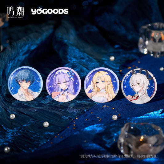 【予約】鳴潮 × Yogoods 真夏夜の歌シリーズ 缶バッジ １BOX（8個入り）KURO GAMES