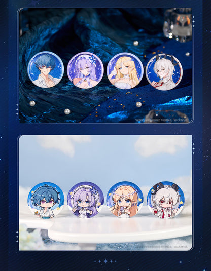 【予約】鳴潮 × Yogoods 真夏夜の歌シリーズ 缶バッジ １BOX（8個入り）KURO GAMES