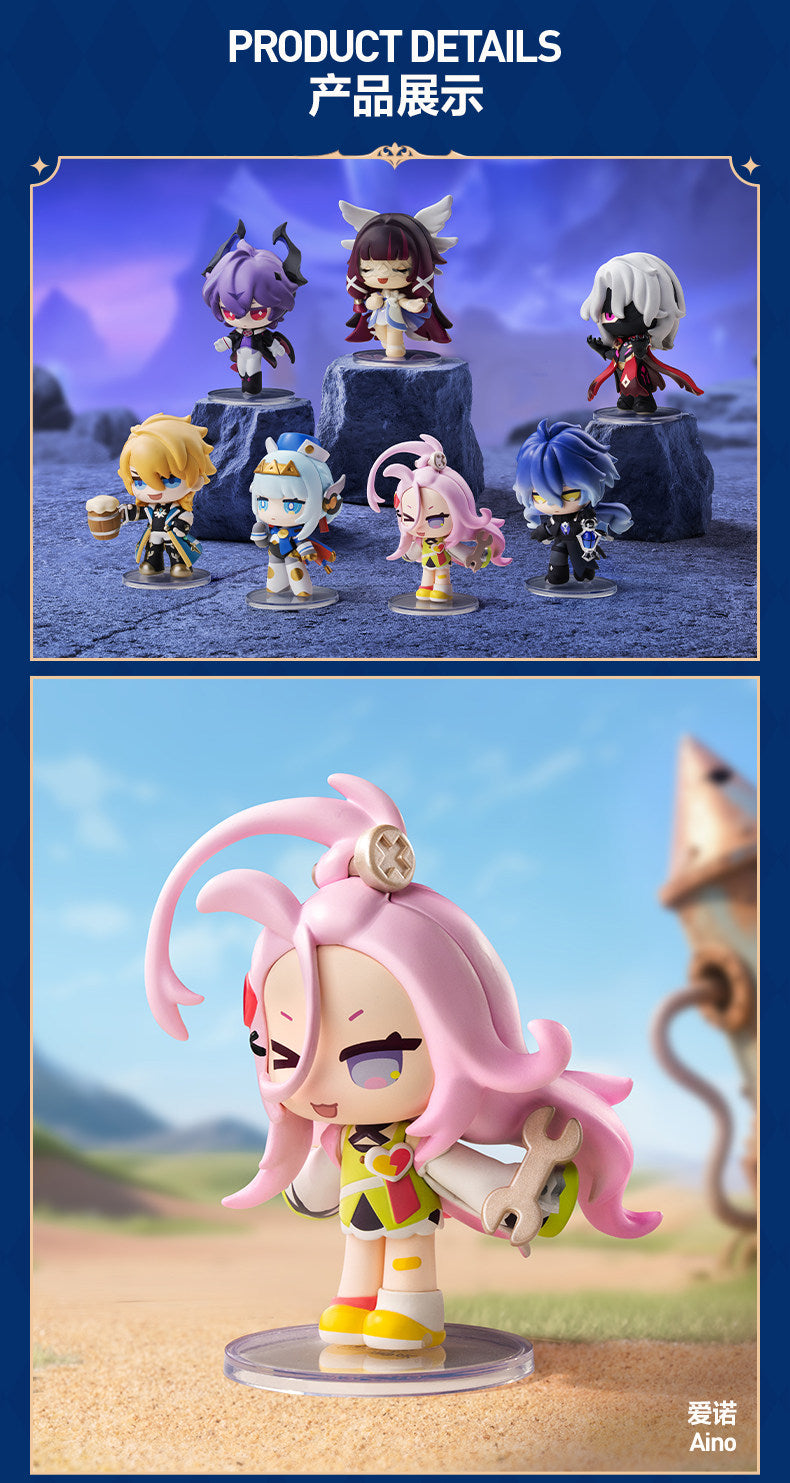 原神 x POP MART 嘉年相聚シリーズ ミニフィギュア 1BOX（6個入り