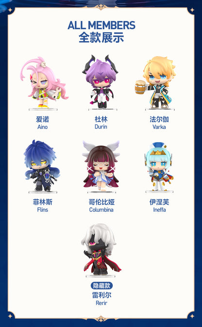 【予約】原神 x POP MART 嘉年相聚シリーズ ミニフィギュア １BOX（６個入り）