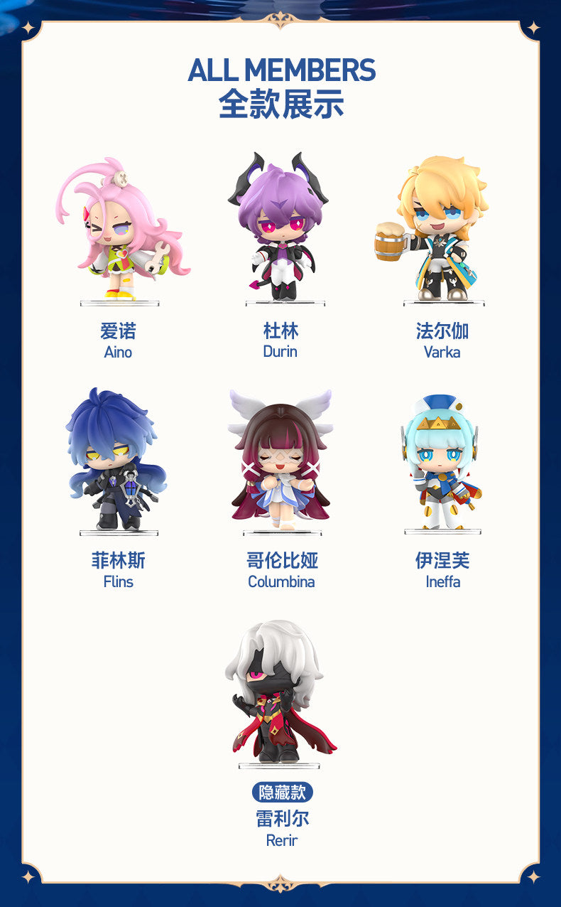 【予約】原神 x POP MART 嘉年相聚シリーズ ミニフィギュア ブラインドパック