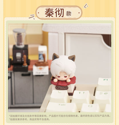 【予約】恋と深空 猫猫求带走シリーズ キーキャップ ミニフィギュア