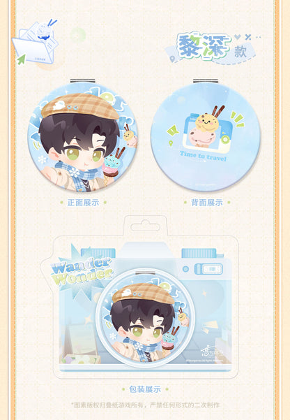 【予約】恋と深空 漫野趣途シリーズ コンパクトミラー