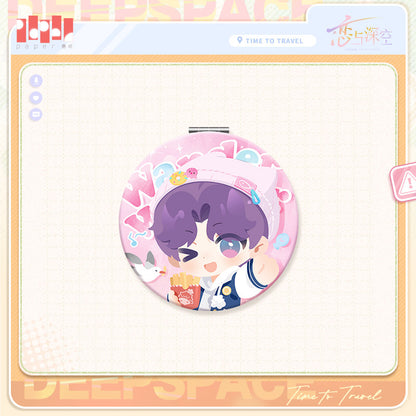 【予約】恋と深空 漫野趣途シリーズ コンパクトミラー