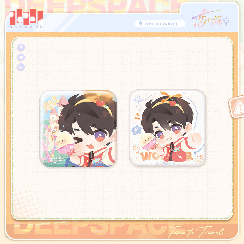 【予約】恋と深空 漫野趣途シリーズ ミニ缶バッジ セット