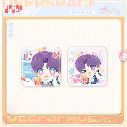 【予約】恋と深空 漫野趣途シリーズ ミニ缶バッジ セット