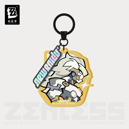 【予約】ゼンレスゾーンゼロ 丽都シリーズ デフォルメアクリルチャーム クランプスの黒枝