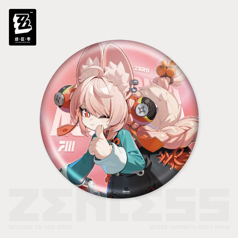 【予約】ゼンレスゾーンゼロ 立ち絵シリーズ 缶バッジ クランプスの黒枝