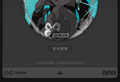 【予約】ゼンレスゾーンゼロ 心象映画シリーズ リフレクター缶バッジ クランプスの黒枝