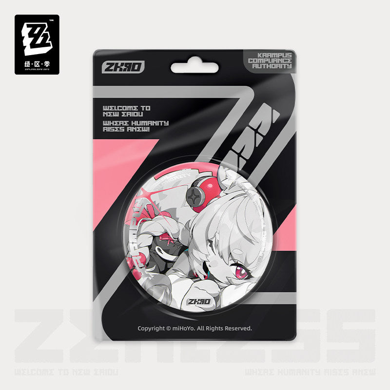 【予約】ゼンレスゾーンゼロ 心象映画シリーズ リフレクター缶バッジ クランプスの黒枝