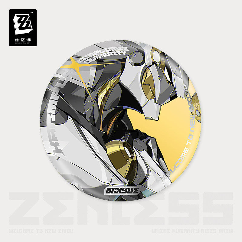 【予約】ゼンレスゾーンゼロ 心象映画シリーズ リフレクター缶バッジ クランプスの黒枝