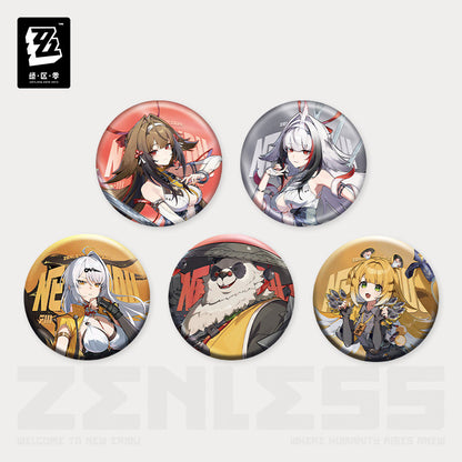 【予約】ゼンレスゾーンゼロ 立ち絵シリーズ 缶バッジ 雲嶽山