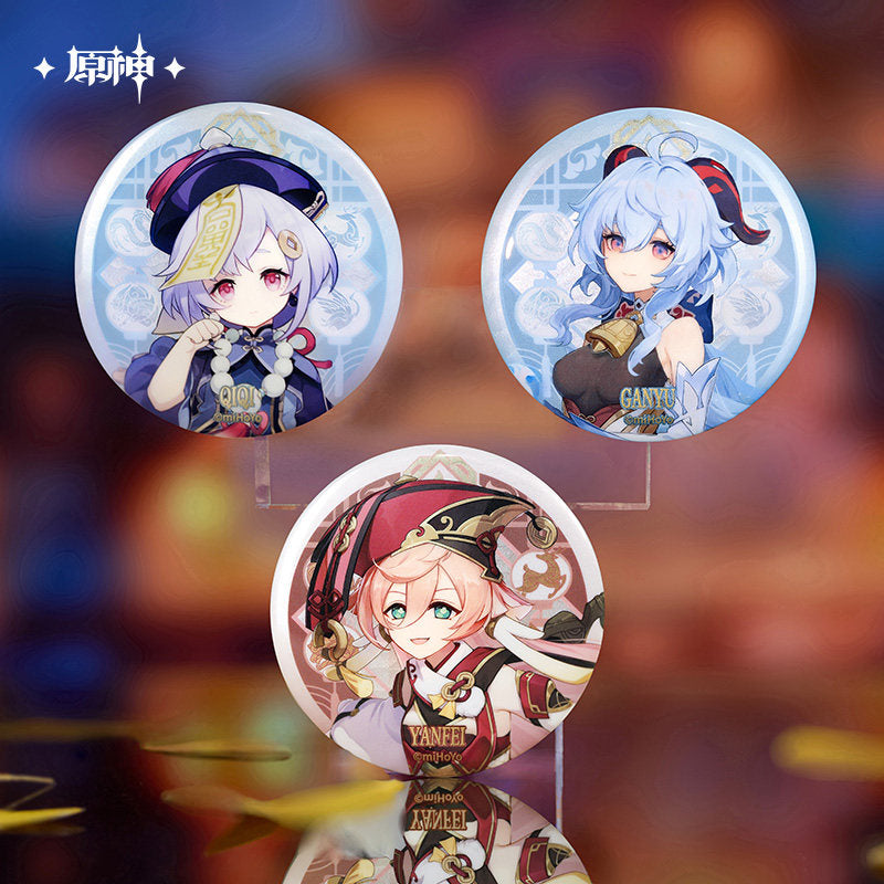 原神 璃月港テーマシリーズ 新工法キャラクター缶バッジ