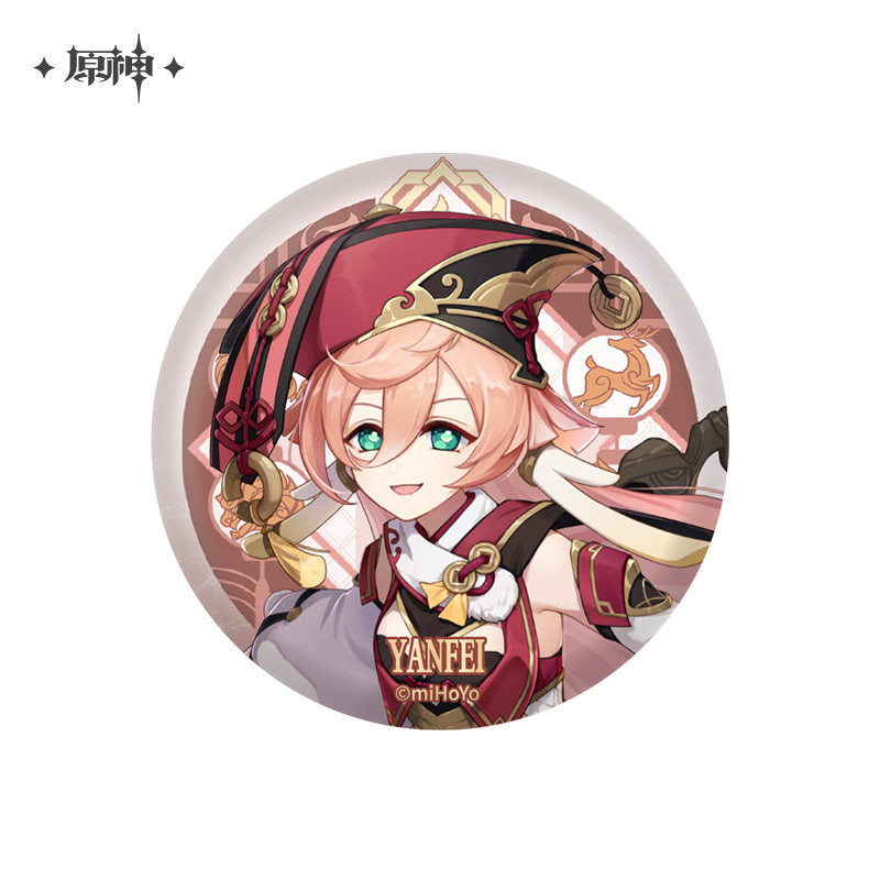 原神 璃月港テーマシリーズ 新工法キャラクター缶バッジ