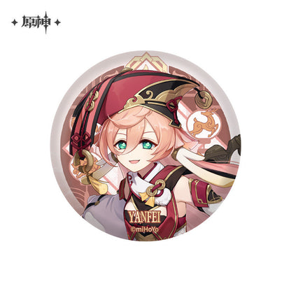 原神 璃月港テーマシリーズ 新工法キャラクター缶バッジ