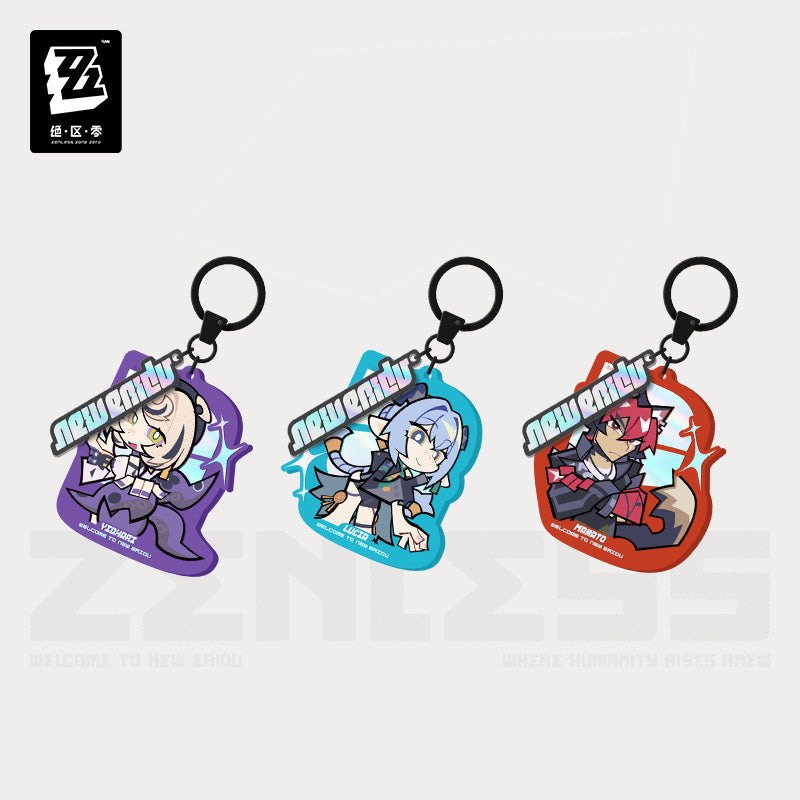 【予約】ゼンレスゾーンゼロ 丽都シリーズ Q版アクリルキーホルダー 怪啖屋Ver.2.3