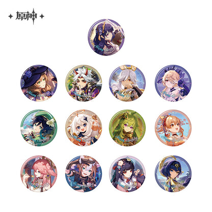 【予約】原神 命定の日シリーズ キャラクター缶バッジ 2025