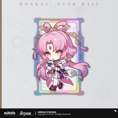【予約】崩壊スターレイル 列车环游记シリーズ デフォルメホロカード（全4種）