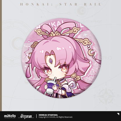 【予約】崩壊スターレイル 列车环游记シリーズ デフォルメ缶バッジ（全4種）
