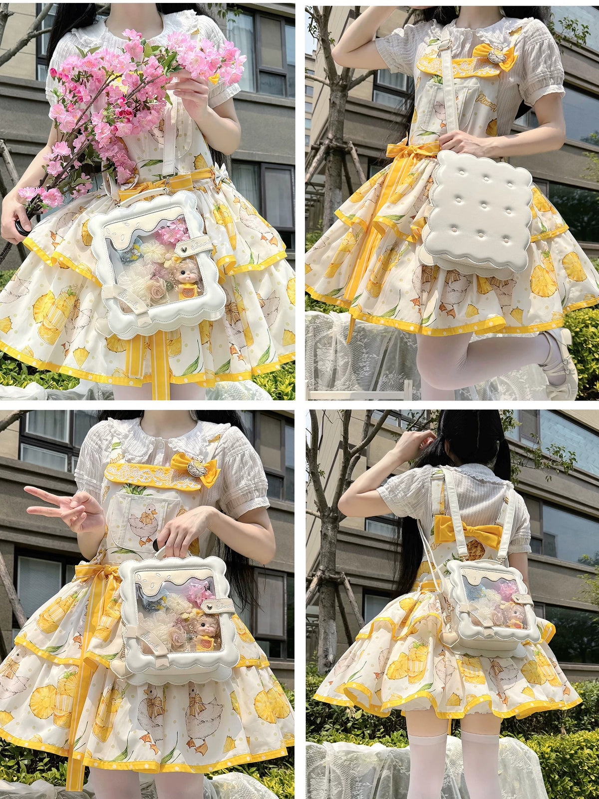 「小さなクッキー」グリーンゲイブルズオリジナル 痛バッグ 斜め掛け・リュック ドールバッグ 小容量 キュート デイリー 二次元 推し活