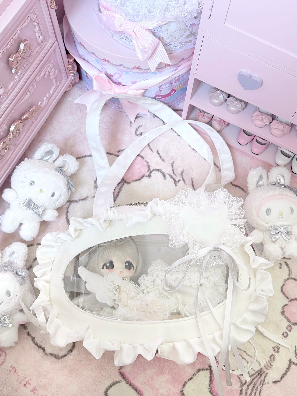 「雲絹録」智歯自販機 サテン痛バッグ ショルダー・斜め掛け ドールバッグ チャイナガール Lolita 中国風