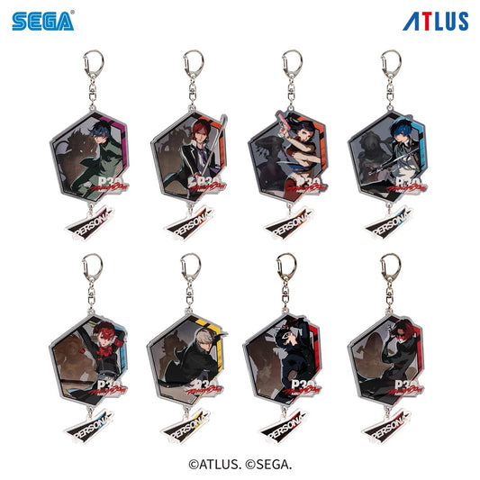 SEGA Store 中国限定 ペルソナ30周年 ミラーアクリルキーホルダー ランダム1種