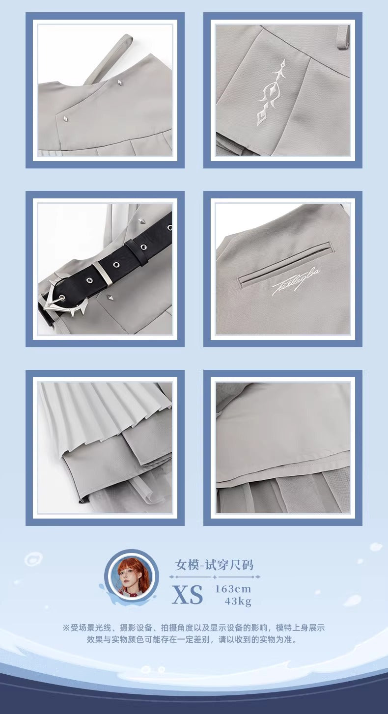 原神 タルタリヤ イメージシリーズ プリーツミニスカート