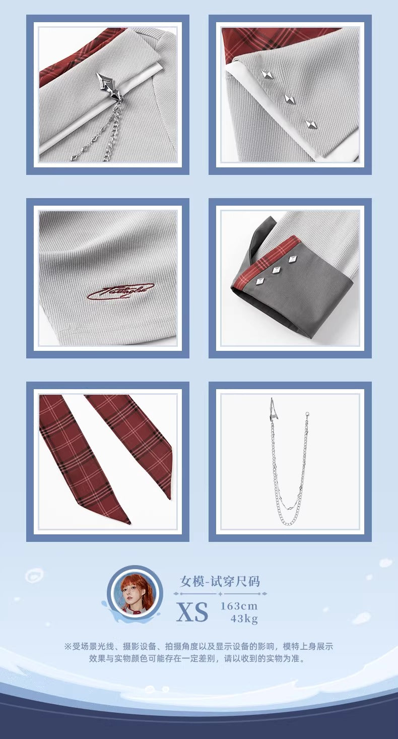 原神 タルタリヤ イメージシリーズ ワンショルダーロングニット