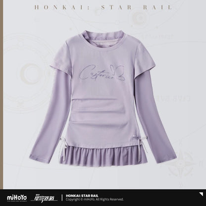 崩壊：スターレイル キャストリス モチーフイメージシリーズ レイヤード風Tシャツ
