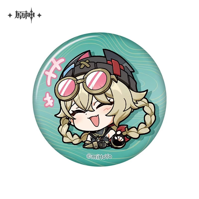 原神 Q版スタンプシリーズ 缶バッジ  ナド・クライ