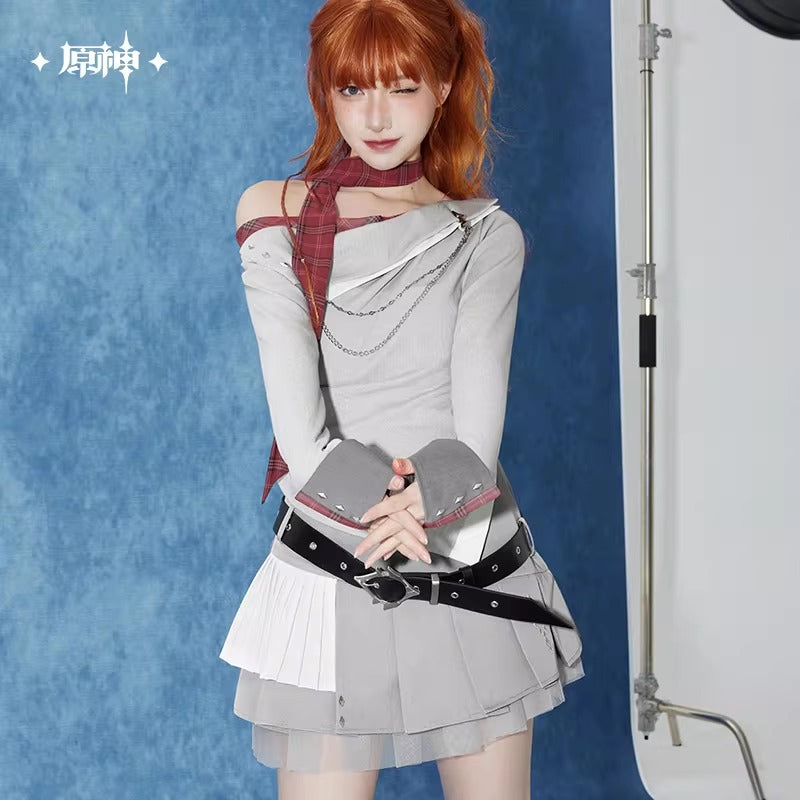 原神 タルタリヤ イメージシリーズ ワンショルダーロングニット