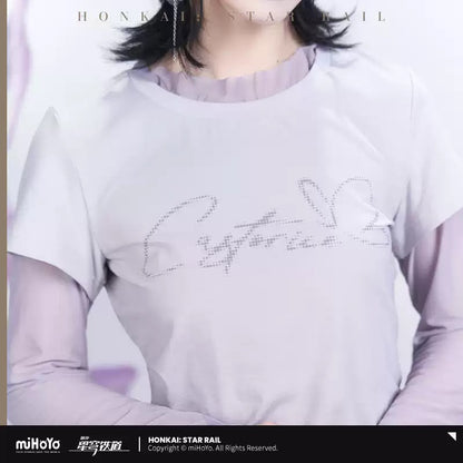 崩壊：スターレイル キャストリス モチーフイメージシリーズ レイヤード風Tシャツ