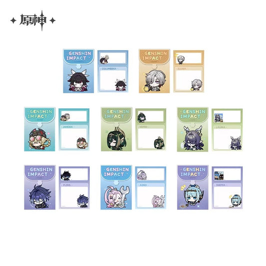 原神 Q版スタンプシリーズ スタンドメモ帳 ナド・クライ