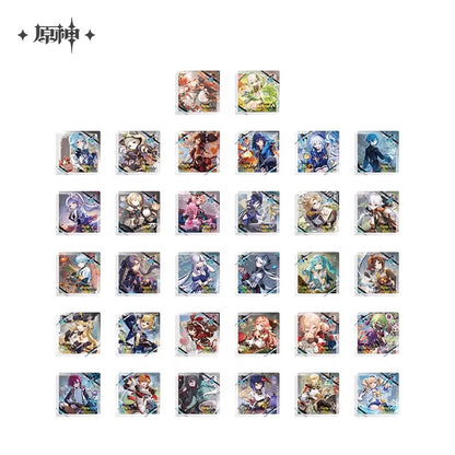 原神 命定の日シリーズ キャラクター アクリルコースター 2025