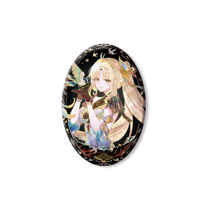 鳴潮 共鳴者テーマ 螺鈿風ブリキバッジ