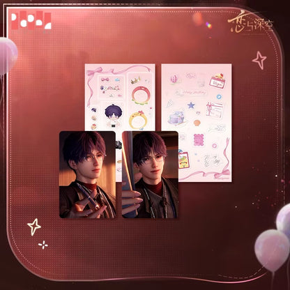 恋と深空 ホムラ 2026誕生日グッズ ミニカードステッカーセット